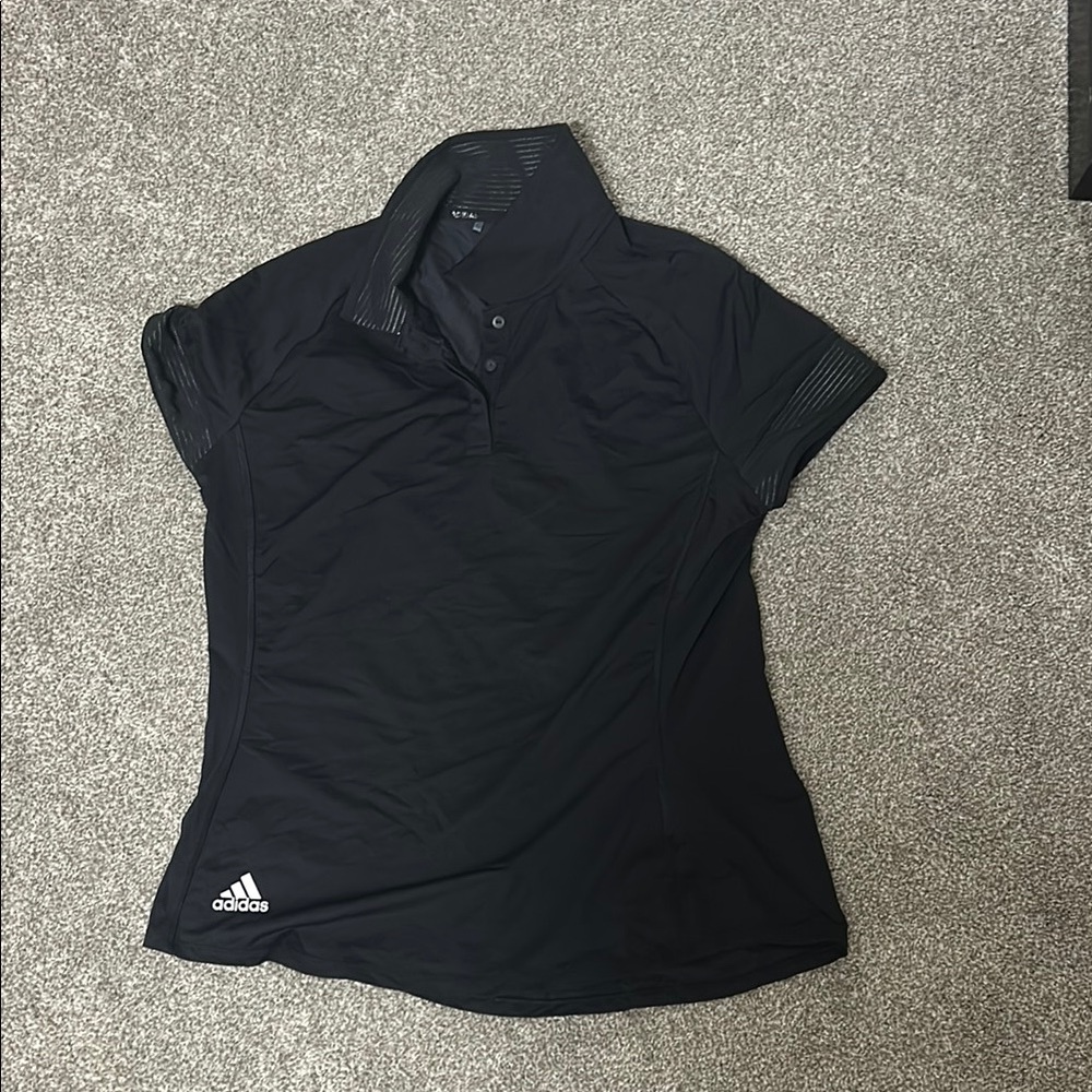 Adidas Black Polo with Logo
